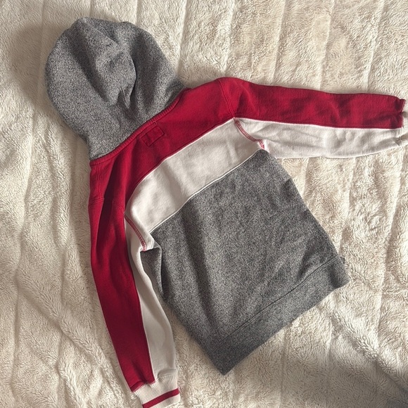 Roots Kids Hoodie - grey, Scarlet, and Ivory - Picture 7 of 8